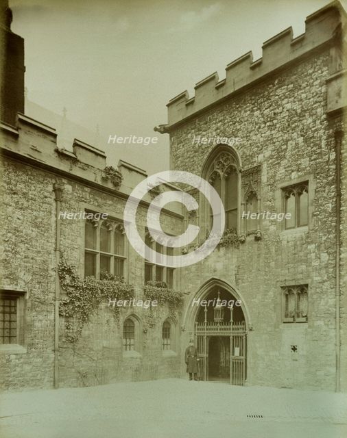 Dean's Yard, Westminster Abbey, London, 1886. Artist: Henry Bedford Lemere.