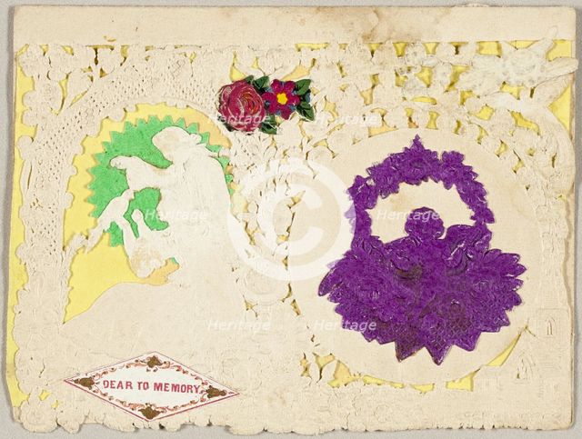 Dear to Memory (valentine), 1850/59. Creator: C Lang.