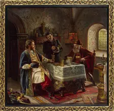 Dear Guest from Afar, 1888. Creator: Oskar Freiwirth-Lutzow