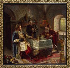 Dear Guest from Afar, 1888. Creator: Oskar Freiwirth-Lutzow