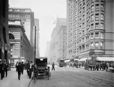 Dearborn Street, Chicago, Ill., c1907. Creator: Unknown