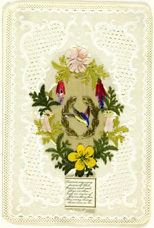 Dearest, My Every Dream of Bliss (valentine), c. 1840. Creator: Unknown