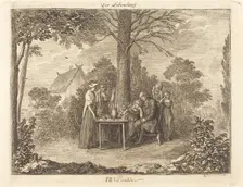 Death, 1793. Creator: Daniel Nikolaus Chodowiecki