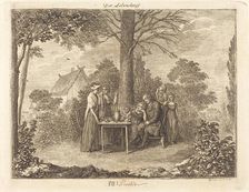 Death, 1793. Creator: Daniel Nikolaus Chodowiecki