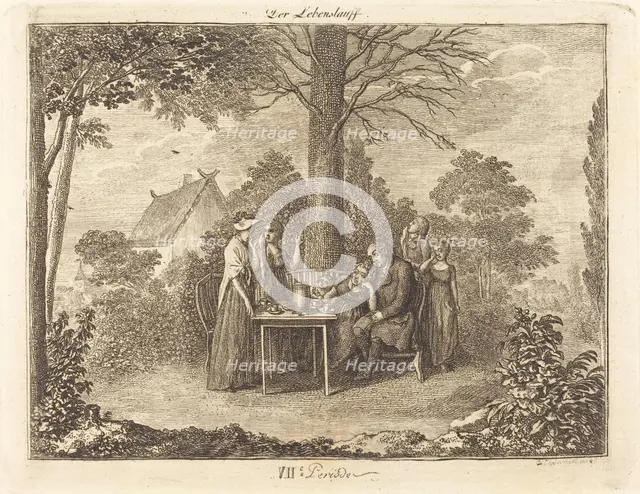 Death, 1793. Creator: Daniel Nikolaus Chodowiecki.