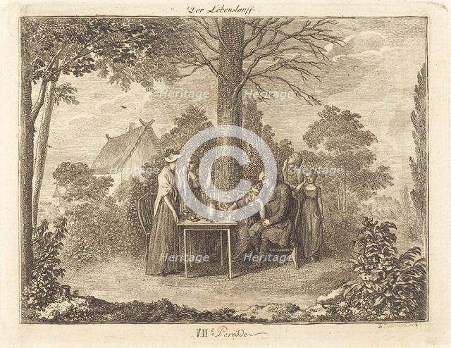 Death, 1793. Creator: Daniel Nikolaus Chodowiecki.