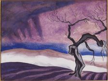 Death, 1926. Creator: Oscar Bluemner