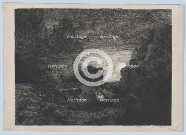 Death, 19th century. Creator: Alphonse Edouard Enguérand Aufray de Roc'Bhian.