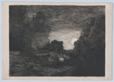 Death, 19th century. Creator: Alphonse Edouard Enguérand Aufray de Roc'Bhian