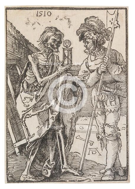 Death and Lansquenet, 1510. Creator: Dürer, Albrecht (1471-1528).
