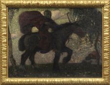 Death and lovers, c.1890. Creator: Stuck, Franz, Ritter von (1863-1928)