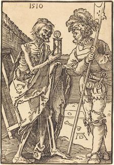 Death and the Lansquenet, 1510. Creator: Albrecht Durer