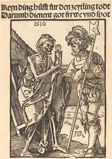 Death and the Lansquenet, 1510. Creator: Albrecht Durer