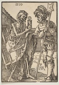 Death and the Lansquenet.n.d. Creator: Albrecht Durer