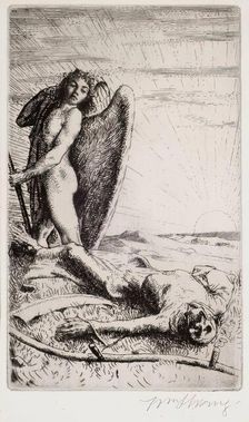 Death Defeated, 1888. Creator: William Strang