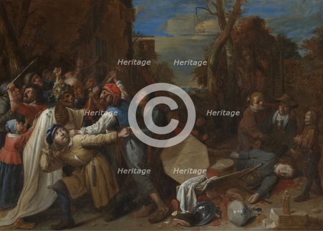 Death is Fierce and Quick, 1648-1649. Creator: Joos van Craesbeeck.