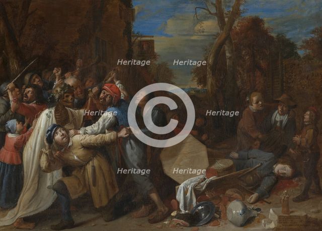 Death is Fierce and Quick, c1648. Creator: Joos van Craesbeeck.