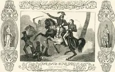 Death of Colonel Yell 1849. Creator: Unknown