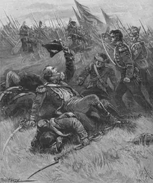 Death of Colonel Donellan c1896, (1902). Artist: Paul Hardy