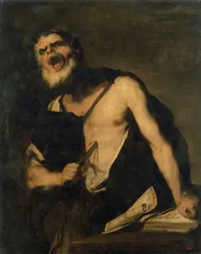 Death of Cato, 1680s. Creator: Luca Giordano