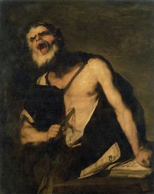Death of Cato, 1680s. Creator: Luca Giordano