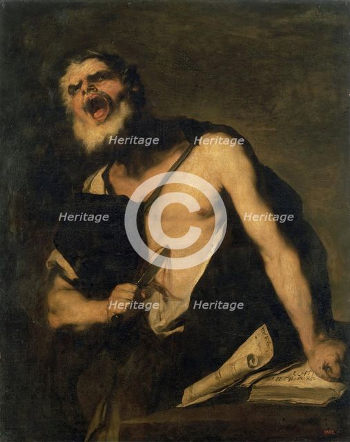 Death of Cato, 1680s. Creator: Luca Giordano.