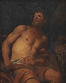 Death of Cato the Younger, 1647-1698. Creator: Johann Carl Loth