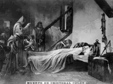 Death of Christopher Colombus, (16th century), 1920s