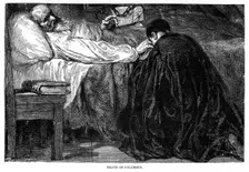 Death of Christopher Columbus, 1506, (1872)