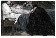 Death of Christopher Columbus, 1506, (1872)