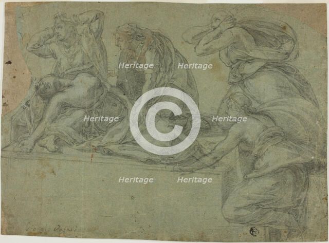 Death of Cleopatra, c. 1540. Creator: Unknown.