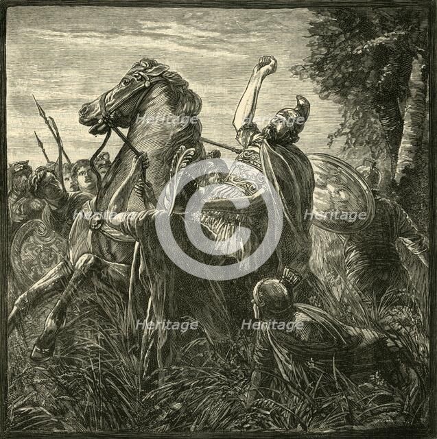 'Death of Crassus', 1890.   Creator: Unknown.