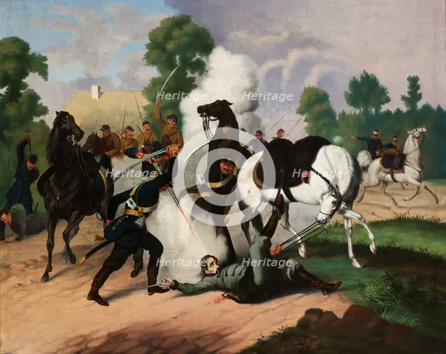 Death of Czachowski, after 1863. Creator: Unknown.