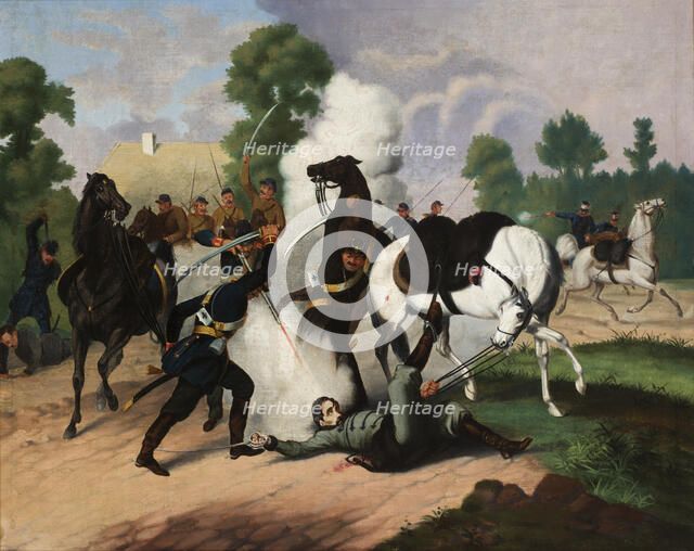 Death of Czachowski, after 1863. Creator: Unknown.