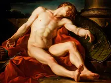 Death of a Gladiator, 1773. Creator: Jean Simon Berthelemy