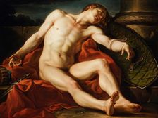 Death of a Gladiator, 1773. Creator: Jean Simon Berthelemy