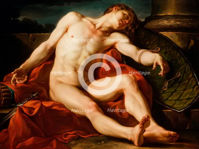 Death of a Gladiator, 1773. Creator: Jean Simon Berthelemy.