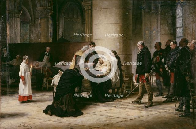 Death of a Hero, 1888. Creator: Nils Forsberg.