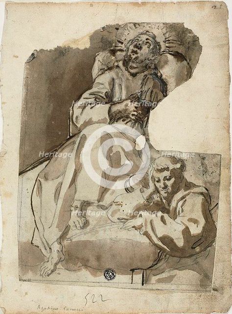 Death of a Saint, c.1580. Creator: Unknown.