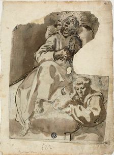 Death of a Saint, c.1580. Creator: Unknown