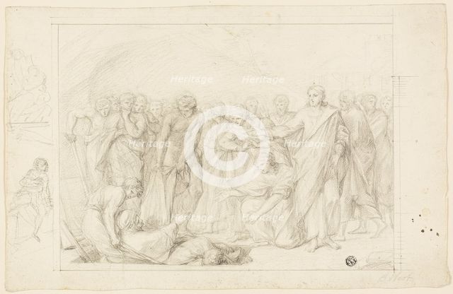 Death of Ananias, n.d. Creator: Benjamin West.