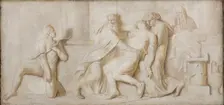 Death of Achilles by Paris Arrow, 1794-1798. Creator: Nicolai Abraham Abildgaard