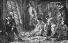 Death of Admiral Blake 7 August 1657, (c1880)