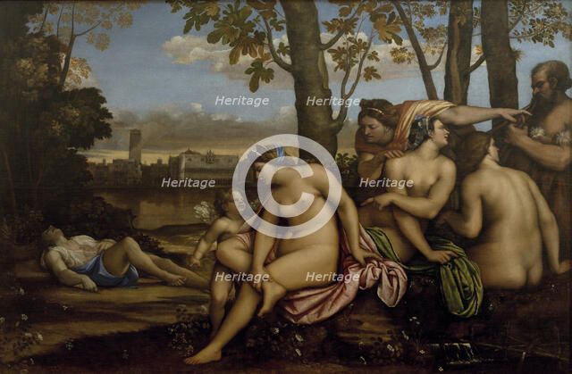 Death of Adonis, 1512. Artist: Piombo, Sebastiano, del (1485-1547)