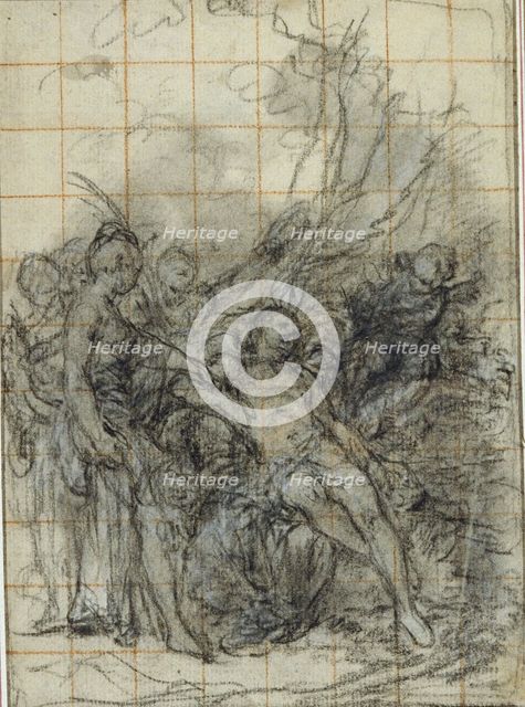 Death of Adonis (?), n.d. Creator: Hubert Francois Gravelot.