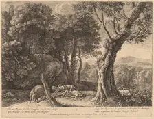 Death of Adonis. Creator: Herman van Swanevelt