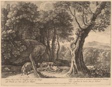 Death of Adonis. Creator: Herman van Swanevelt