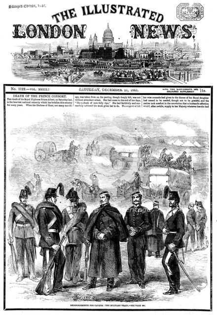 Death of Albert (1819-1861), Prince Consort of Queen Victoria, 14 December 1861. Artist: Unknown