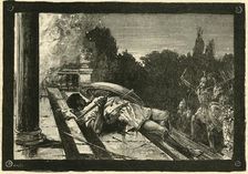 Death of Alcibiades 1890. Creator: Unknown