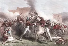 Death of Brigadier Adrian Hope, Indian Mutiny, 15 April 1858